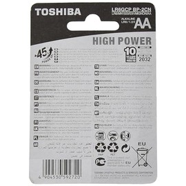 Toshiba High Power AA - Pilas alcalinas (2 Unidades)