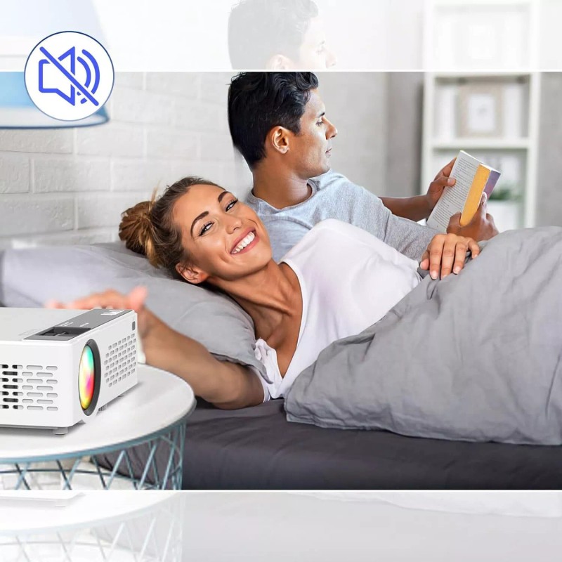 Unbranded Mini Projector 7500 Lumens, 1080P Full HD Supported Mini