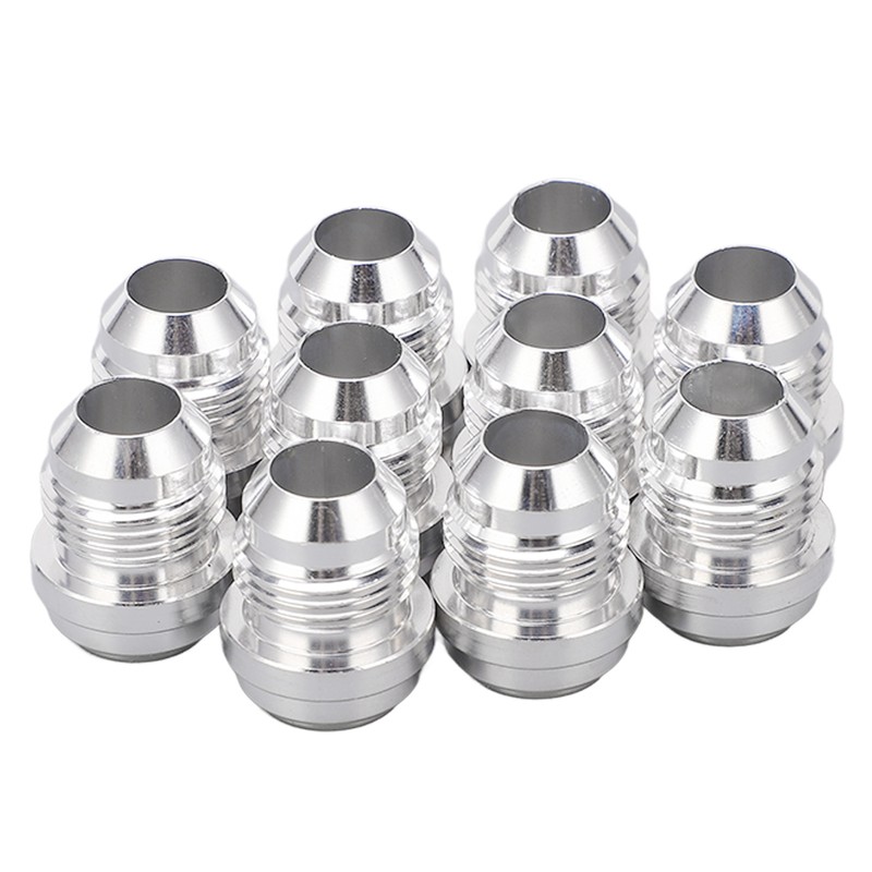 10pcs Male Billet Universal CNC Processing 3/4in Diameter Male Thread