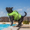 Queenmore Dog Life Jacket, Adjustable Ripstop Dog Life Vest for