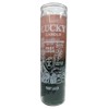 Fast Luck Pink/Green Pillar Candle