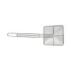 Great Credentials Square Fine Mesh Skimmer Nickel-Plated 7 Inch Bowl,