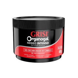 Organogal Grisi Gel Extra Firme Negro Intenso 400 Gramos