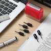 Colarr 6 Pack Rolling Ink Refills for Identity Protection Stamps,