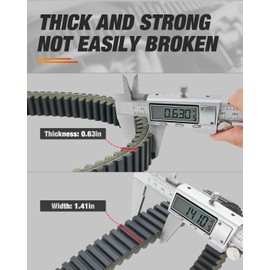 Frokom Drive Belt Fit for CFMOTO Uforce Zforce Cforce 400 450L 500 600 625,X5,X6,Z5,Z6 UTV ATV 2012-2022, Replaces 0180-055000