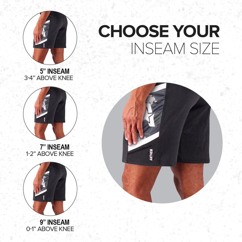 Anthem Athletics Hyperflex - Pantalones cortos de entrenamiento cruzado para