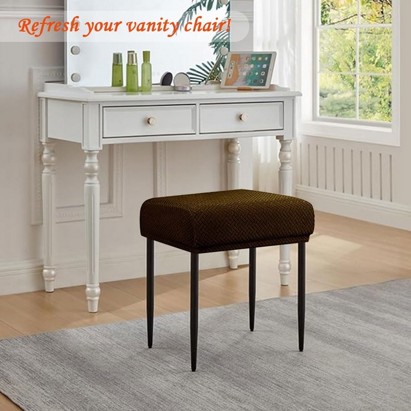 Levoberg Bar Stool Cover Rectangle Stretch Counter Height Barstool Slipcovers