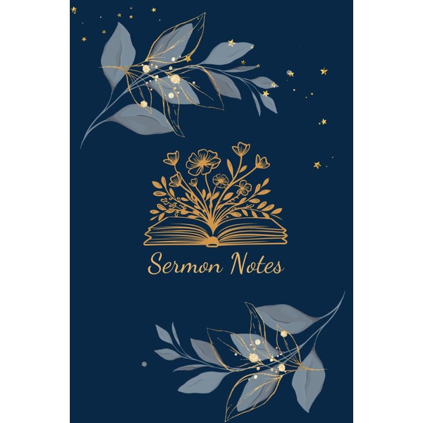 Sermon notes: A guided journal for church notes| 120 pages|