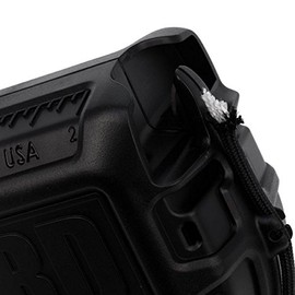 TRD - Tactical Rope Dispenser (Black) with 50 FT x 550 LB. Black Paracord