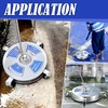 M MINGLE 17'' Pressure Washer Surface Cleaner, Driveway Pressure Washer