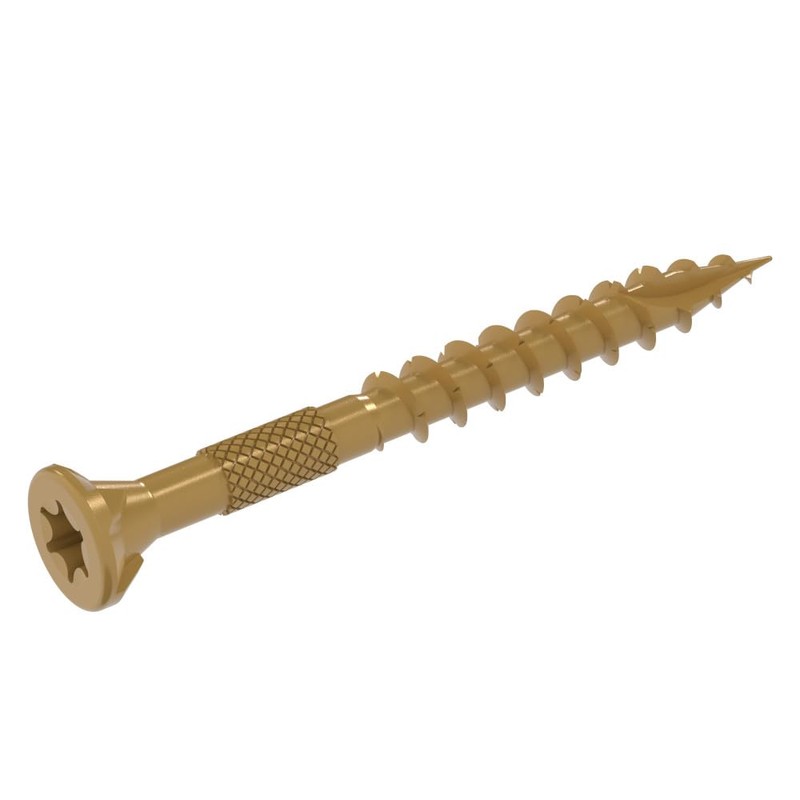Grip-Rite GRDF2STT5 DeckForce #9 x 2 Nano Coated Wood Screws,