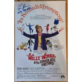 SALE Willy Wonka & The Chocolate Factory SIGNED BY MIKE TEEVEE Paris Themmen