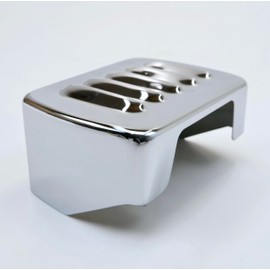 Chrome LOUVERED Ignition Coil Cover for 1965-1984 Harley Shovelhead/EVO 4-Spd Electra Glide, Wide Glide, Low Rider, Fat Bob, Super Glide, Sturgis, 1984-1999 Softail: Replaces HD# 31800-78A, 31606-65TA