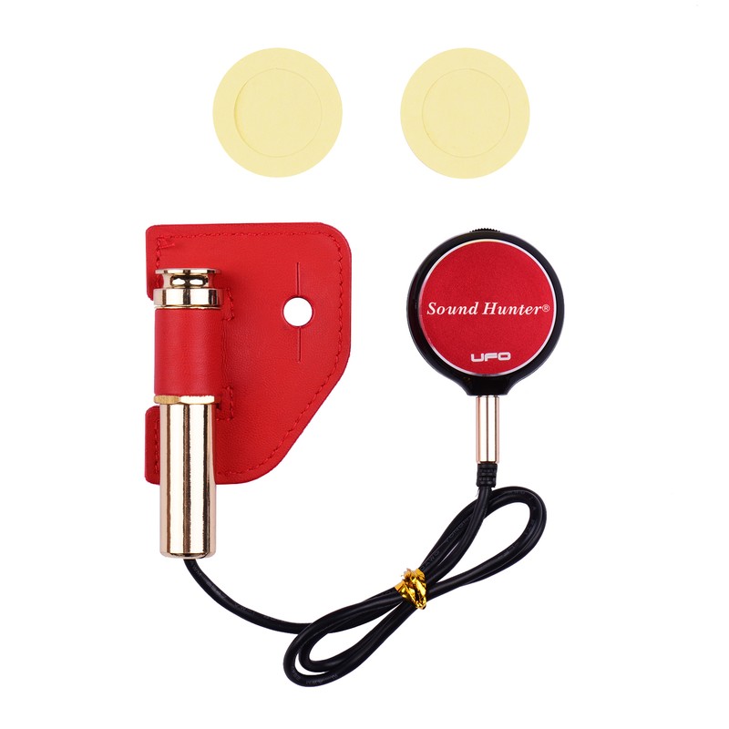 Sound Hunter Guitar Transducer Pickup Piezo Pickup for Acoustic Guitar
