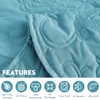 HZ & HY Oversized King Bedspread 138x122 Extra Wide, Quilted