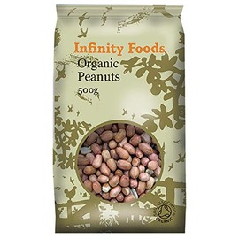 Infinity Foods Organic Peanuts, 500g
