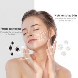 SavFinto Neck & Face Massager, 7-Color LED Multifunctional Facial Massager, White - Face Sculpting Tool