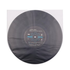 10 Inches Vinyl Record Inner Sleeves Anti Static Plastic Round Bottom Protective Sleeves for LP Vinyl Record Translucent (25)