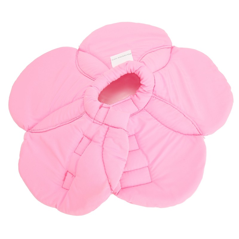 Pet Recovery Collar Adjustable Lightweight Prevent Licking Sunflower Shape Cute