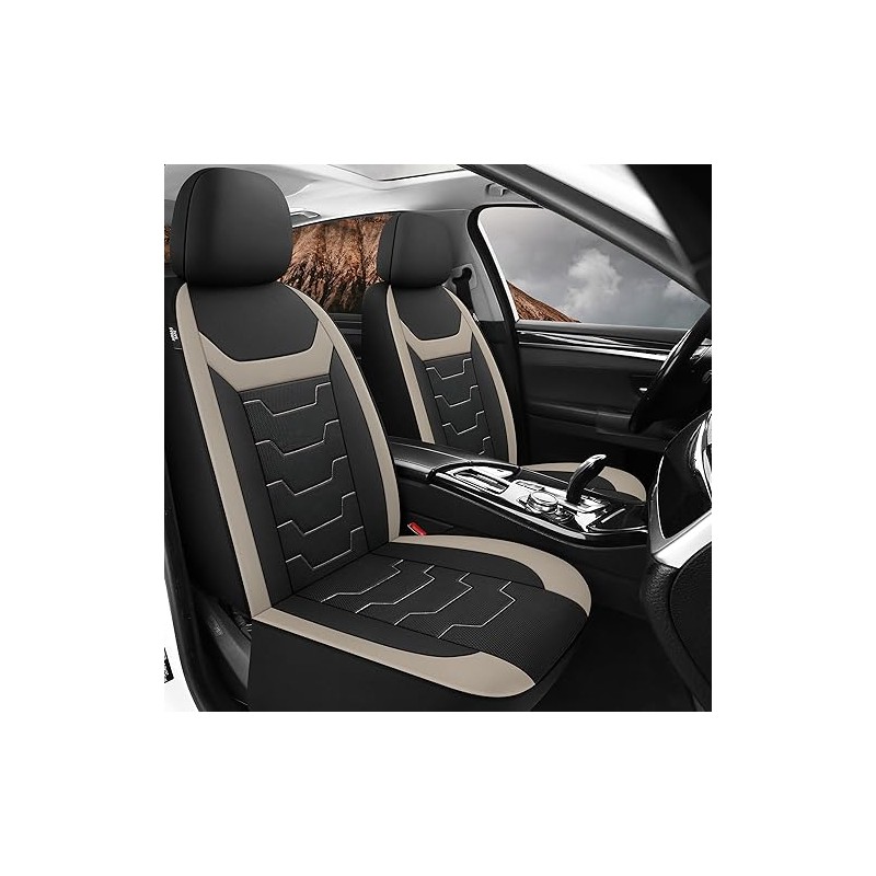 CAROMOP - Fundas transpirables para asiento de auto, asientos completos,