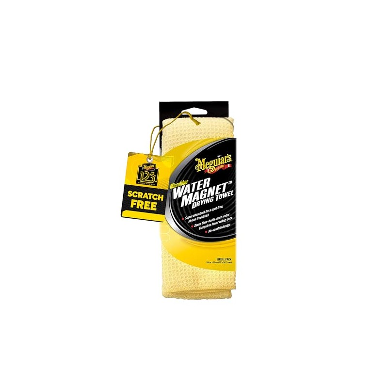 Meguiars X2000 Toalla de Secado de Microfibra con imn de