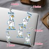 3Pcs Trust Me I'm A Ducktor Sticker, Duck Sticker, Fun