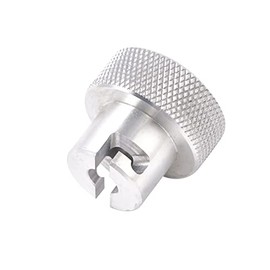 Knob for Bottle Jack Valve Release Screw On Harbor Freight Hydraulic Press Made of 6061 Aluminum (7/16'') (3/8'' 7/16'' Knob)