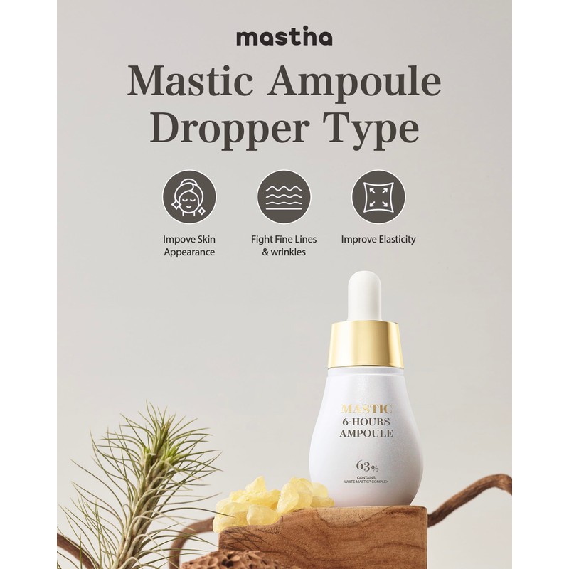 Mastina Mastic Ampoule (Dropper Type, 0.5fl oz) - Face Serum