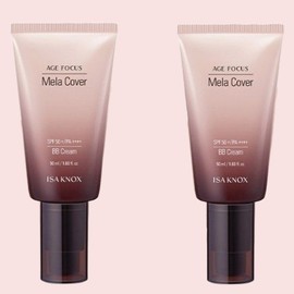 ISA KNOX Age Focus Mela Cover BB Cream SPF50+ PA++++ 50ml, 2 pcs. / 이자녹스 에이지 포커스 멜라 커버 비비크림 SPF50+ PA++++ 50ml, 2개