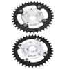 38T 104 BCD Electric Bike Chainring and Adapter Aluminum Alloy