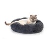 Jackson Galaxy Donut Disturb Cat Bed (Charcoal)