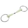 Ring Snaffle Bit, Apple Flavor Stainless Steel Horse Mouth Bit,