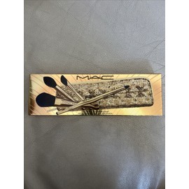 M·A·C Mac Golden Touch Mini Brush Kit 4pcs Set With Bag