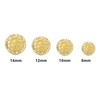 Cubic Zirconia Earrings Studs Gold nugget earrings for men Nugget