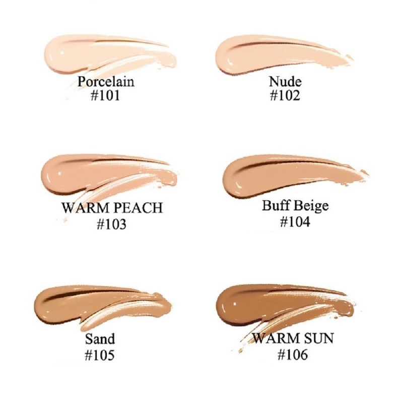 2 Pack PHOERA Foundation 103 Warm Peach Makeup,Full Coverage Foundation