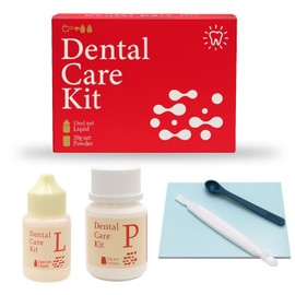 Dental Care Kit Zinc Oxide Eugenol Cement, Temporary Tooth Repair Kit for Crowns Filling, Temporary Teeth Fix for Confident Smile