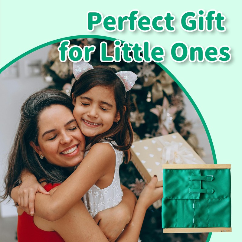 MONTESSORI OUTLET Velcro Frame | Practical Life Material for Toddlers