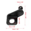 X AUTOHAUX Ball Stud Mounting Bracket 10mm Black Ball Stud