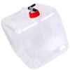 WOONEKY Camping Containers Water Dispenser 15l Portable Water Gallon Tank