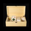 Wooden Storage Display Box Container Collections Case Fit 40PCS Graded