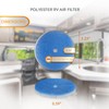 12 Pack RV Air Conditioner Filter - RV 5.25" Round