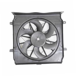 Perfit Liner Radiator Cooling Fan Assembly Replacement For 02-04 Jeep Liberty 2.4L 3.7L