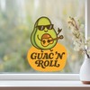 Guac 'N Roll – Funny Avocado Music Pun Sticker –