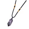 Ipetboom Natural Amethyst Crystal Pendant Necklace for Women Unique Healing