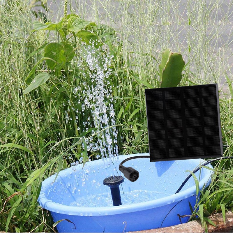 Solar Fountain DC Brushless Mini Water Pump for Landscape Pool