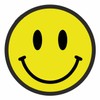 AMA SHOP Happy Face Shaped Sticker | Car, Motorcycle, Helmet