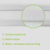 UamGlsob 15MM Cotton Fat Shoe Laces for Sneakers, 5/8" Wide