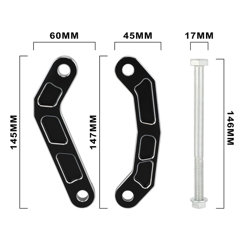 USTPO Motorcycle Frame Braces Support Engine Mount Reinforcement for CRF