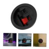 KOMBIUDA 8Pcs Round Speaker Wire Terminal Connector Clips Secure and