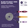 The Quilted Bear Rotary Blades 18mm - Precise Cutting &